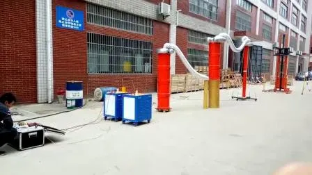 Variable Frequency Cable Resonant Test System AC/DC High Voltage Withstand Hipot Test Set Device