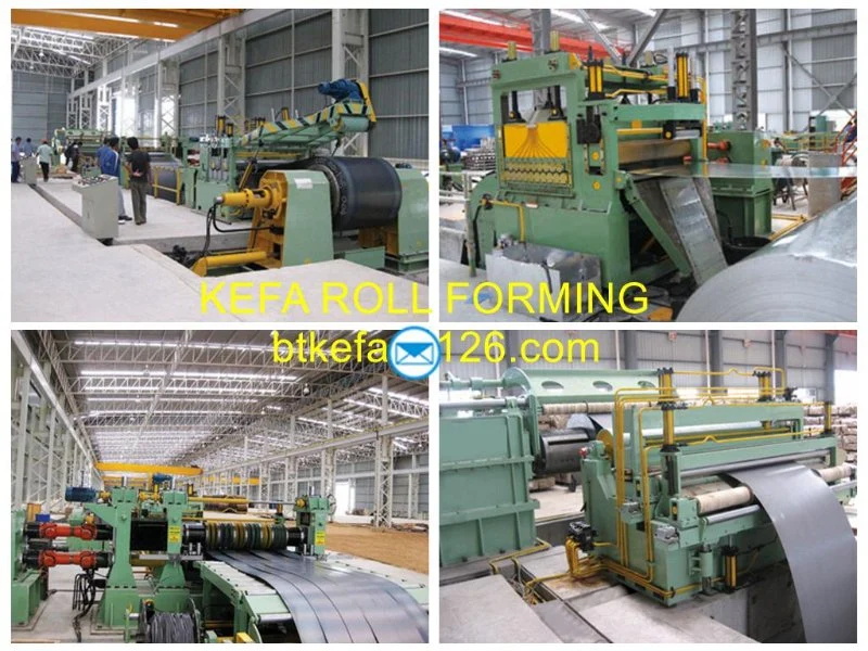 Metal Coil Slitting Longitudinal Shearing Cutting to Length Rewinding Stacking Line Machine Equipment Device