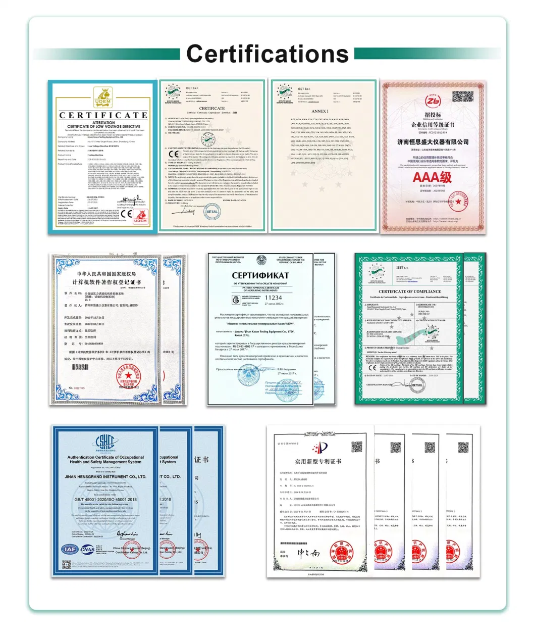 200/300kn Computer Electronic Universal/Tensile/Peeling/Bursting Testing Equipment for Metal/Bar/Tube